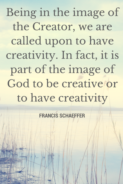“Being in the image of the Creator, we